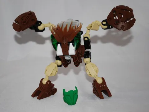 Lego Bionicle Bohrok Pahrak (8560) Complete Figure w/Krana