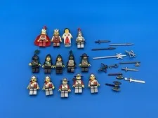 LEGO Castle: Kingdoms Dragon & Lion Minifigure Lot w Accessories