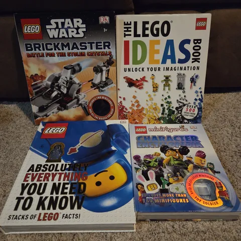 Lego Mini figures Character Encyclopedias And Book Of Building Ideas