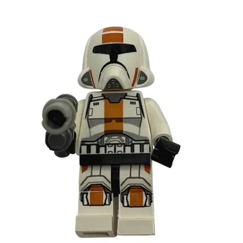 LEGO Star Wars Republic Trooper 1 Minifigure 75001 Dark Orange Republic Sith