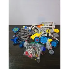 STEM Robotics Building Construction Set Mixed Parts Gears Wheels Motors Bulk Lot