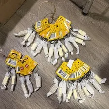 LEGO | 2x4 Brick Key Chain Chrome Gold (850808) Brand New! Lot Of x30!