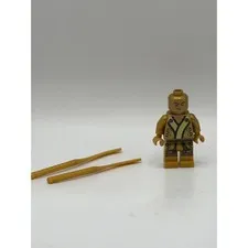 Lego Ninjago Final Battle Gold Lloyd With Katana Swords Missing Pieces