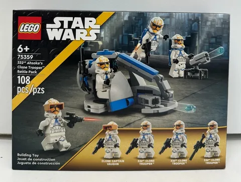 LEGO Star Wars 332nd Ahsoka's Clone Trooper Battle Pack 75359 108 pcs NEW SEALED