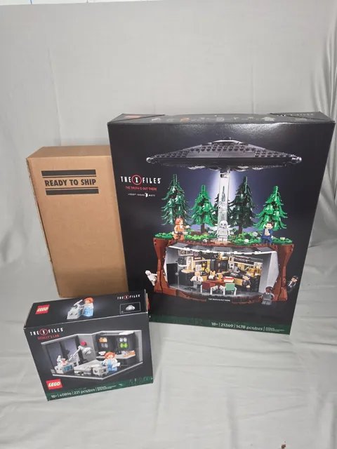 Lego Ideas The X-Files (21369) + Scully's Lab (40896) GWP Exclusive BNIB
