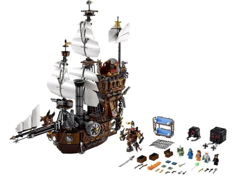 LEGO Movie 70810 MetalBeard's Sea Cow Pirate Ship - 100% Complete Used