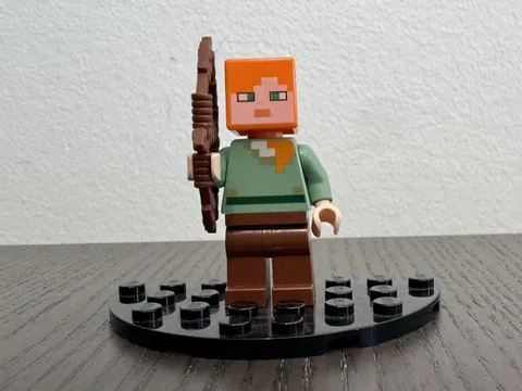 LEGO Minifigure - Minecraft - Alex bow and arrow
