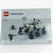 Lego 42158 Technic NASA Mars Rover Perseverance Instruction Manual Replacement