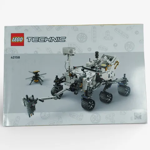 Lego 42158 Technic NASA Mars Rover Perseverance Instruction Manual Replacement