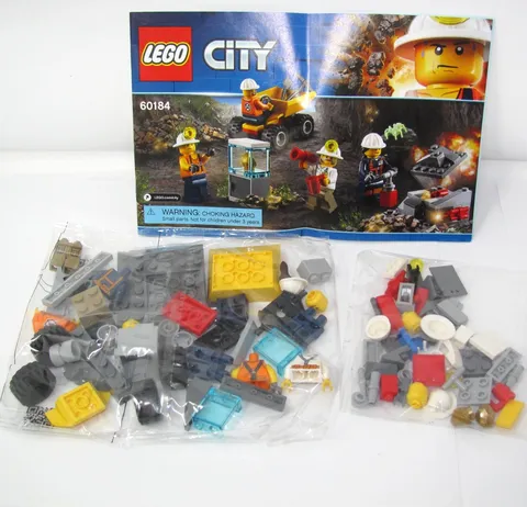 LEGO 60184 City Mining Team 2018 Retired Factory Sealed Bags Instructions No Box