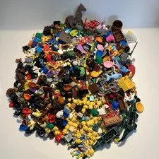 Massive Lego Lot Of Assorted Minifigures And Parts , Over Two Pounds