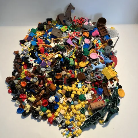 Massive Lego Lot Of Assorted Minifigures And Parts , Over Two Pounds