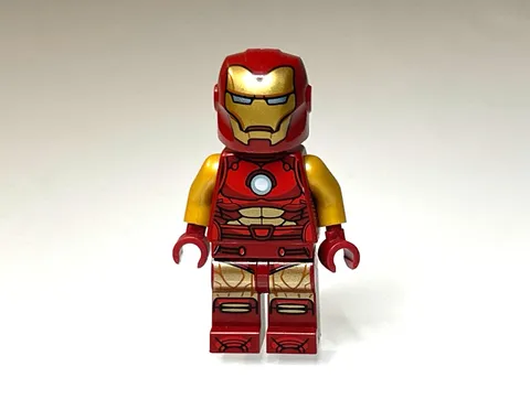 LEGO Minifigure Iron Man sh0910 Marvel 76263 Dark Red Gold Armor