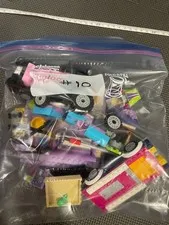 Genuine LEGO Friends Vehicle Parts Wheels Chassis Cars Boats Bulk Lot #10