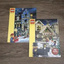 Vintage Lego Christmas Holiday Catalog Lot 2007 2009 Toy Advertisements