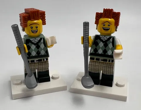 Lot of 2 LEGO Gone Golfin' President Business The LEGO Movie 2 Minifigure 71023
