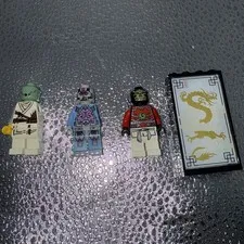 LEGO NINJAGO VILLIAN MINI FIGURE & MISC LEGO REPLACEMENT PARTS