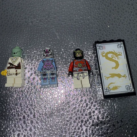 LEGO NINJAGO VILLIAN MINI FIGURE & MISC LEGO REPLACEMENT PARTS