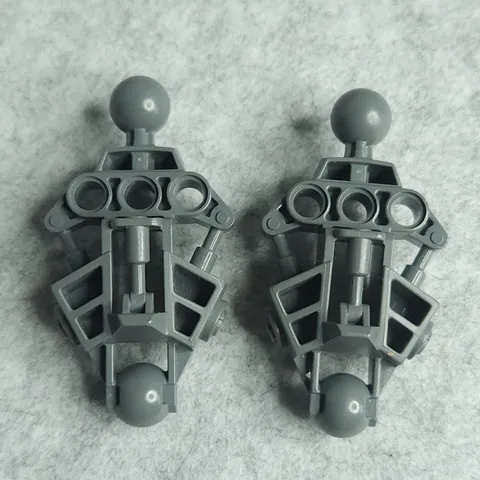 LEGO 47328 Bionicle Vahki Leg Lower Section Dark Bluish Gray x2 Genuine
