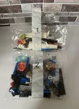 2017 LEGO Sealed Bags #1 & 2 Unknown Set Replacement Parts With Figures