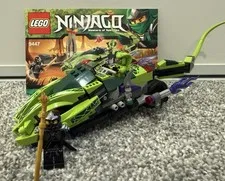 LEGO NINJAGO: Lasha's Bite Cycle (9447)  With Minifigs & Instructions