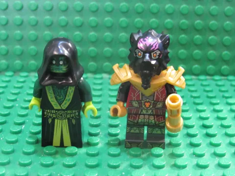 Lot 2 LEGO NINJAGO minifigs Spirit of the temple Lord Ras 71819 71809 71813 RS47