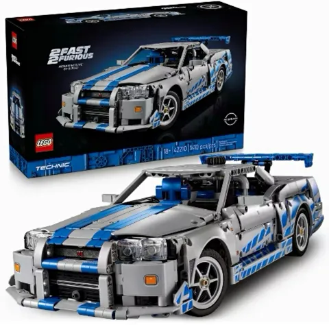 NEW LEGO Technic 42210 Nissan Skyline GT-R (R34) 1410pcs