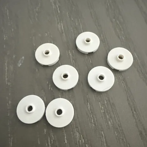 LEGO Tile 2 x 2 Round with Stud (18674) 8 Pieces White