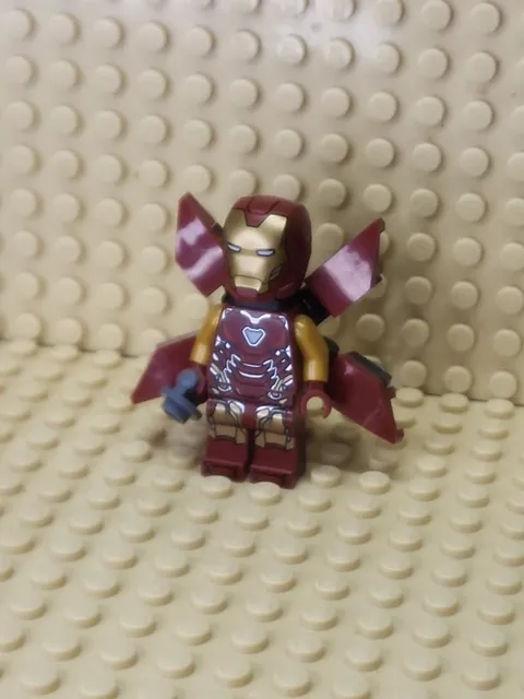 LEGO Marvel Iron Man #sh0824 - Mark 85 Armor - Light Scratches/No Cracks
