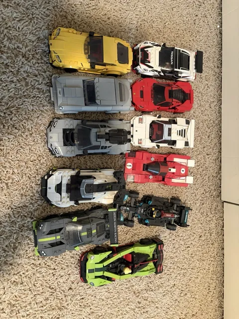 Lego Speed Champion Cars Lot Of 11
