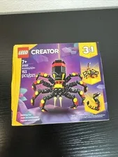 LEGO Creator 3 in 1 Wild Animals Surprising Spider 31159 New Sealed 153 pcs