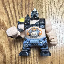 LEGO Overwatch Roadhog Bigfig & Junkrat Minifigures Lot 2 Set 75977