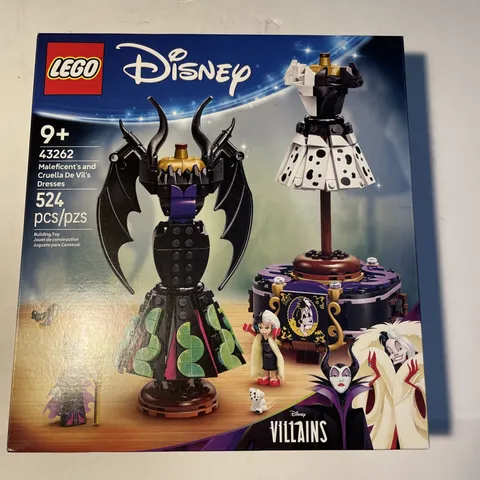 LEGO Disney Villains Maleficent's and Cruella De Vil's Dresses 43262