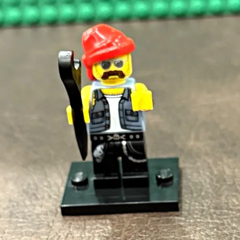 LEGO Minifigures motorcycle mechanic series 10