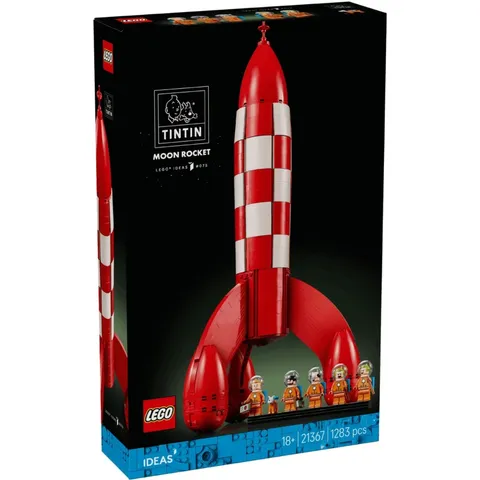 Factory Box - LEGO Ideas #075 ✨ Tintin Moon Rocket (21367) ✨ In Hand Ship in US