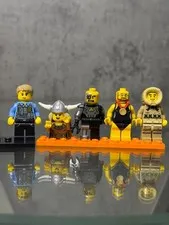 LEGO CMF Minifigures Lot of 5 col038 col068 cty 0341 col097 col109 city viking