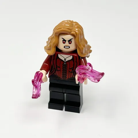SCARLET WITCH Minifigure LEGO Marvel Avengers Wanda Maximoff 76323 (sh1018)