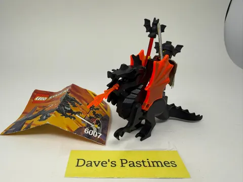 Rare Lego 6007 Fright Knights Bat Lord 100% Complete with Instructions
