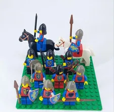 LEGO Minifigure Castle Old Knight Horse Lot Set Bulk Sale