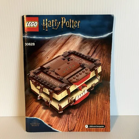 LEGO Harry Potter Monster Book of Monsters 30628 Instruction Manual ONLY READ
