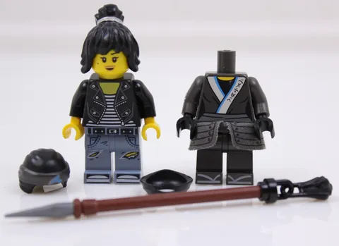 LEGO Ninjago Nya Minifigure Lot njo0355 njo0320 Leather Jacket Movie Ninja Parts