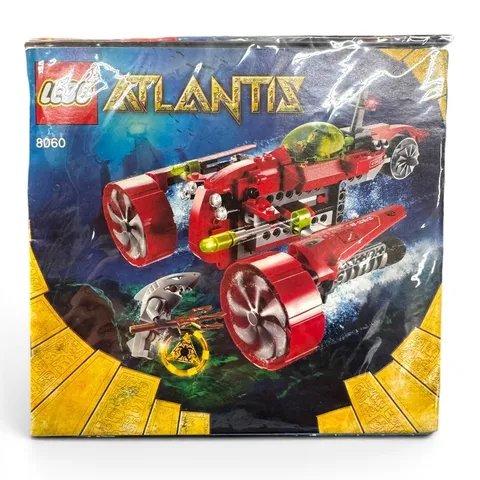 LEGO Atlantis Typhoon Turbo Sub 8060 Instruction Booklet Only