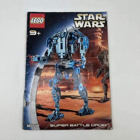 LEGO - STAR WARS - Super Battle Droid  - 8012  - INSTRUCTIONS BOOKLET ONLY