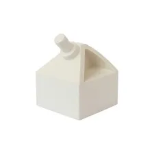 LEGO 6x White Vehicle, Steering Wheel Holder 2 x 2 inv.592