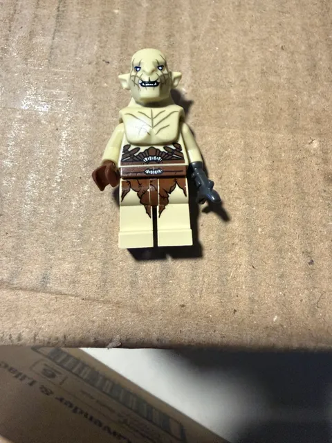LEGO Azog Minifigure LOR087 the Lord of the Rings Hobbit Closed Mouth