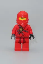 LEGO Ninjago Kai red The Golden Weapon minifigure Ninja 2505 2258 2508 2111