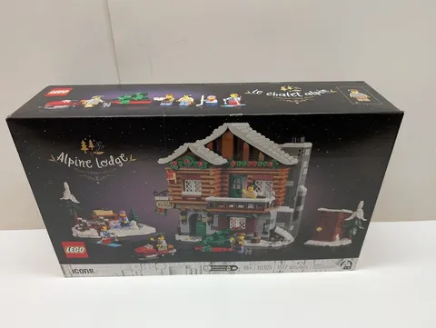 LEGO 10325 Icons: Alpine Lodge Holiday Christmas City New & Sealed w/ Shelf Wear