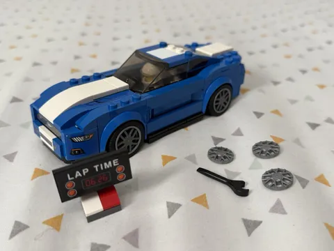 LEGO Speed Champions 75871 Ford Mustang GT 185pc Complete Set w/ Manual