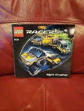 LEGO Racers Night Crusher 8134 Instruction Guide MANUAL ONLY
