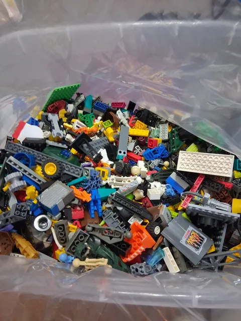 Lego Bulk  Lot 12 Lb 11 Oz 3 Books In Tote ,You Get What I Got, No Promises.